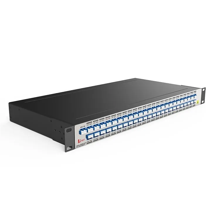 96CH AAWG DWDM MUX DEMUX Single Fiber 1U